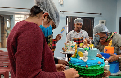 Advance Fondant Cake class jamshedpur